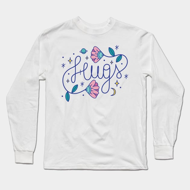 hugs Long Sleeve T-Shirt by Paolavk